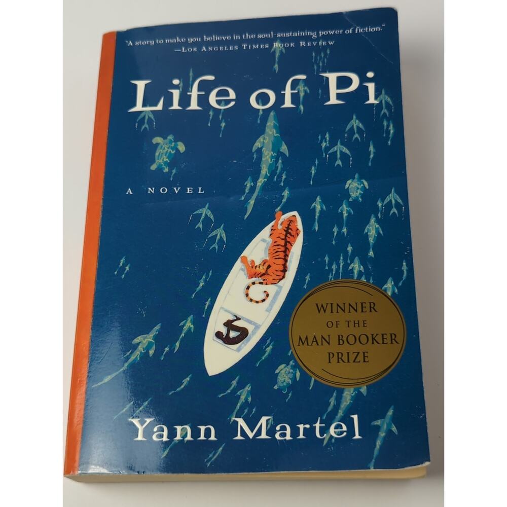 Life of Pi Yann Martel Paperback First U.S. Edition 2003 Harcourt Novel